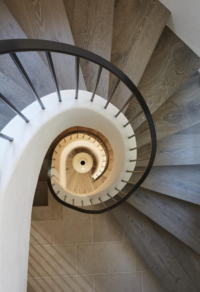 Spanish Modern Design dramatic stairway