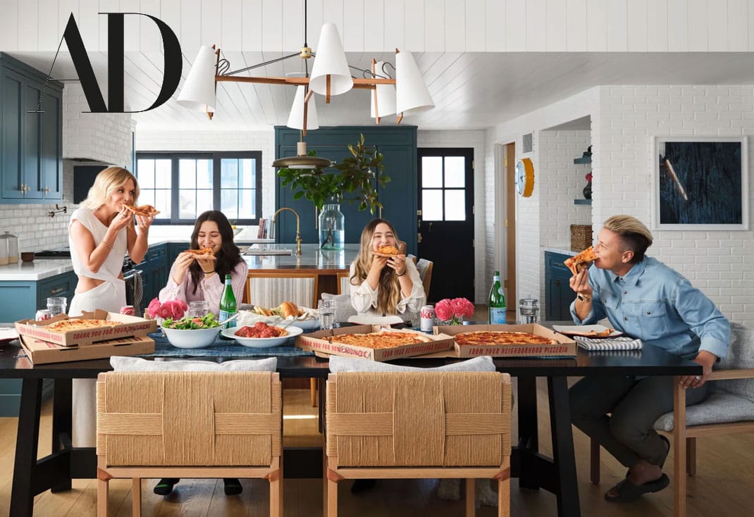 Glennon Doyle, Abby Wambach and family in new kitchen
